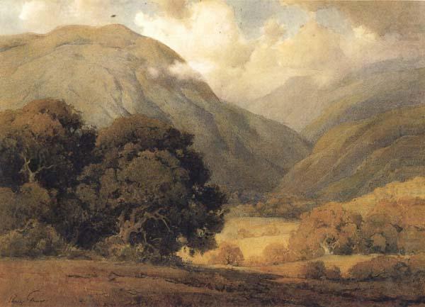 California landscape, unknow artist